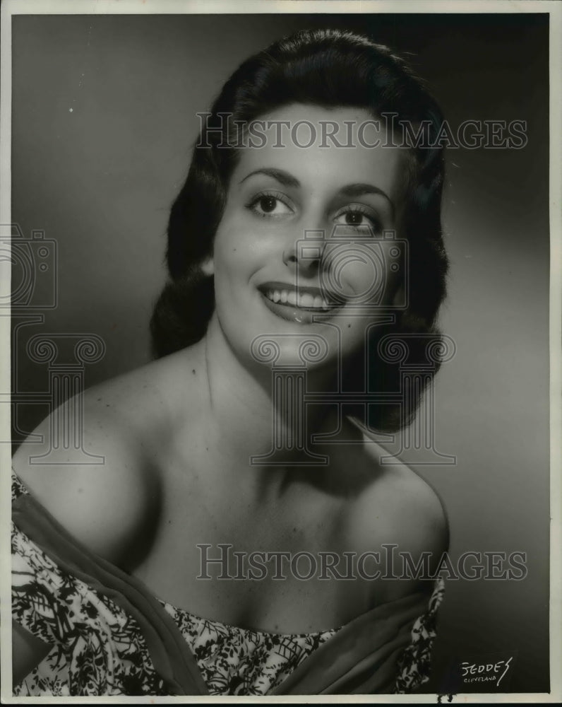 1956, Robbi Paluier Miss Cleveland - cvb60106 - Historic Images