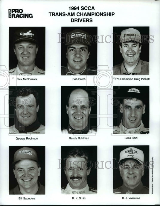 1994 Press Photo SCCA Trans-Am Championship Drivers - cvb60132 - Historic Images