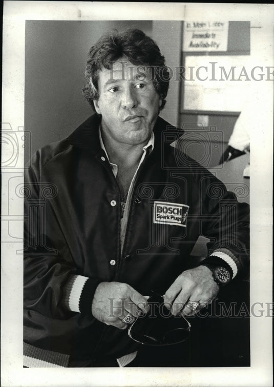 1982 Press Photo Mario Andretti - cvb60156 - Historic Images
