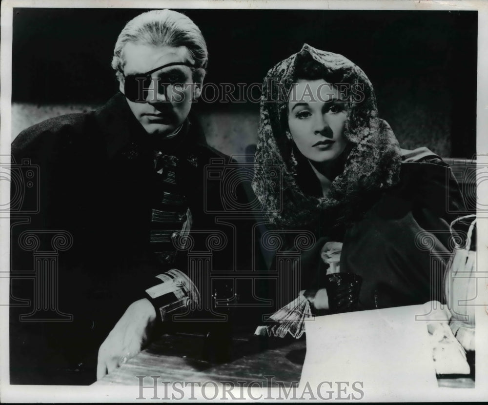 1979 Press Photo Laurence Olivier and Vivianne Leigh - Historic Images