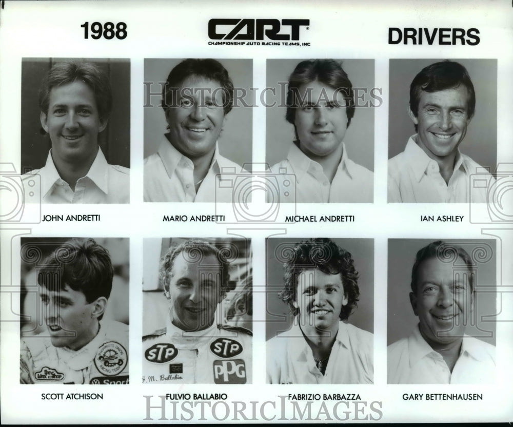 1988 Press Photo Cart Drivers - cvb60271 - Historic Images