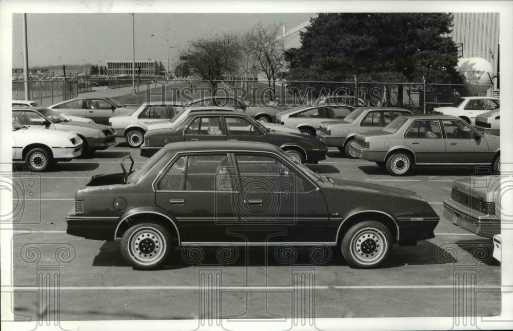 1981 Press Photo Chrysler J-Car - cvb60299 - Historic Images