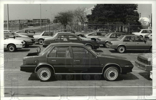 1981 Press Photo Chrysler J-Car - cvb60299 - Historic Images