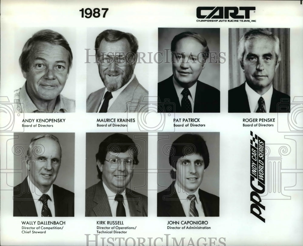 1987 Press Photo Championship Auto Racing Teams, Inc. - cvb60332 - Historic Images