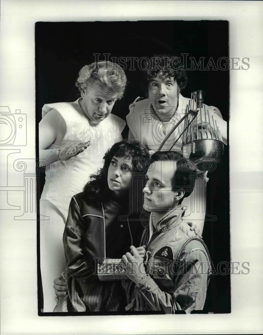 1984, Actors in Midsummer Night's Dream at GLSF - cvb60486 - Historic Images