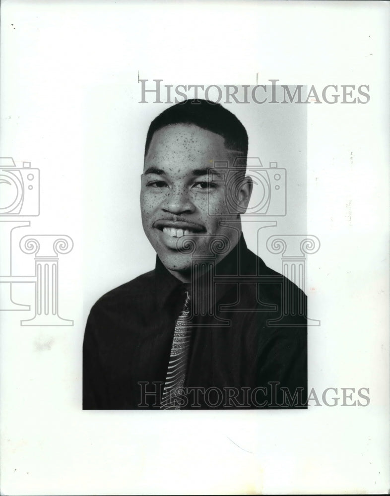 1989 Press Photo PD Players of the Week, Vada Burnett, Shaker Heights - Historic Images