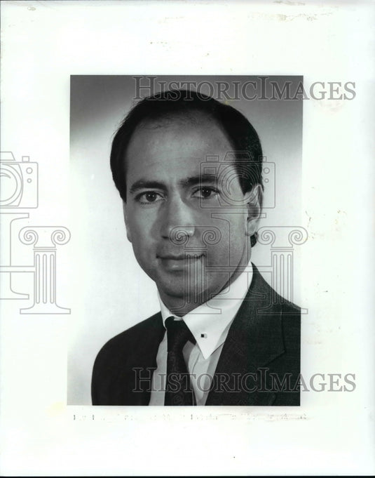 Press Photo Cleveland Force-Scott A Wolstein Ex Vice President - cvb60639- Historic Images