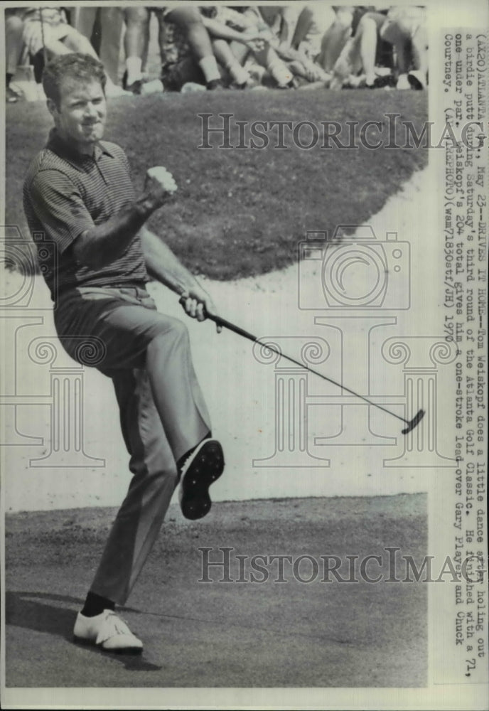 1970 Press Photo Tom Weiskopf-golfer - cvb60674 - Historic Images