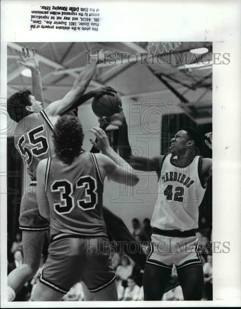 1989 Press Photo Jeff Clow and Shannon Vickers - cvb60876 - Historic Images