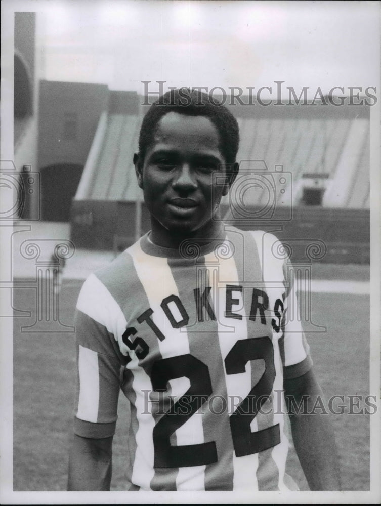 1968 Stokers&#39; soccer player-Cyprian Ezike-Historic Images