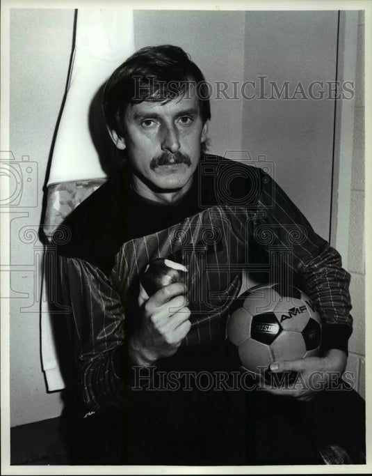 Press Photo Soccer player-Krys Sobieski - cvb60927 - Historic Images