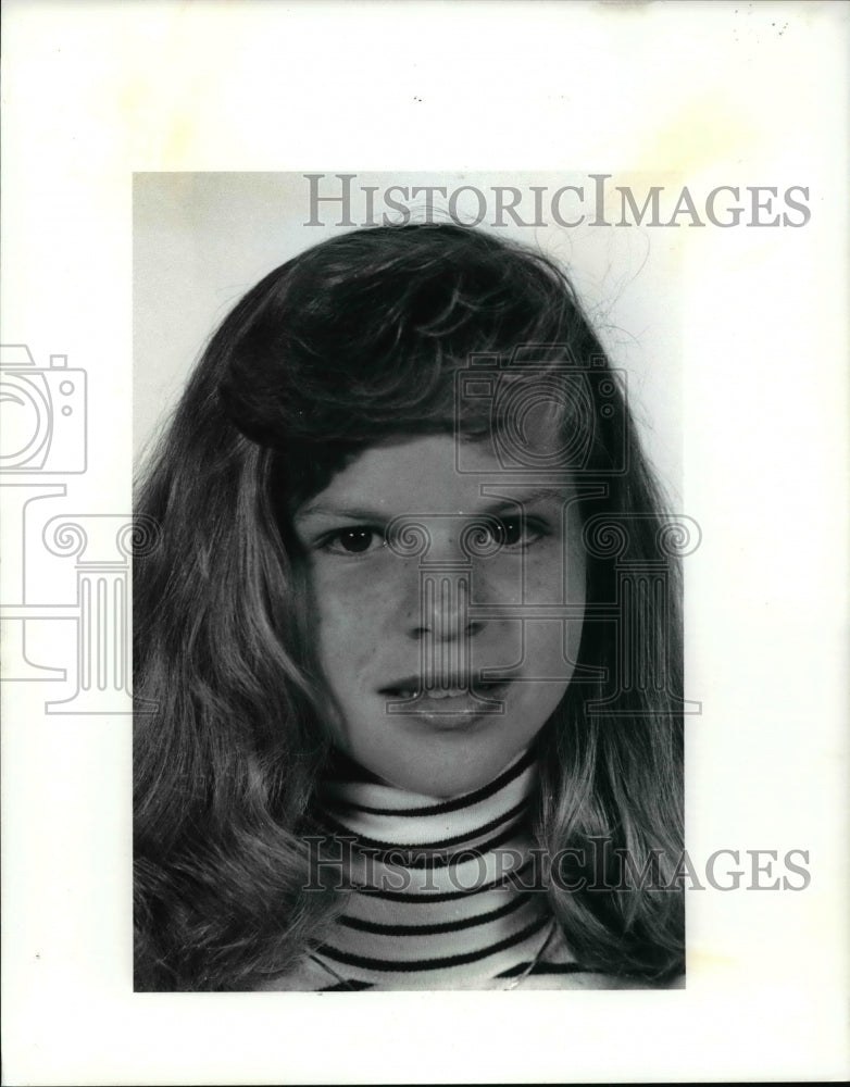 1990 Press Photo Lori Helle-Brecksville soccer player - cvb60946 - Historic Images