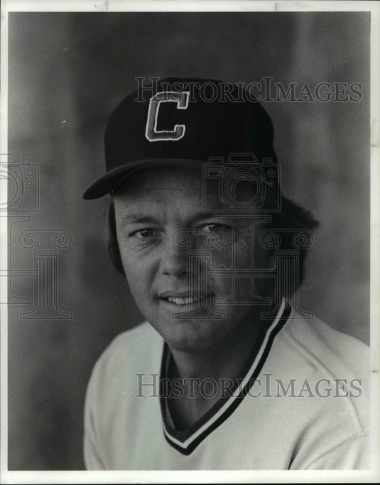 Press Photo Cleveland baseball-Dave Duncan - cvb61020 - Historic Images