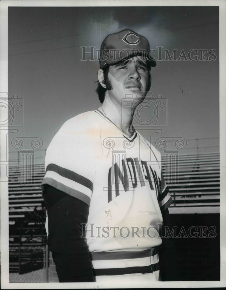 1972 Press Photo Indians Baseball player-Jerry Moses - cvb61049- Historic Images