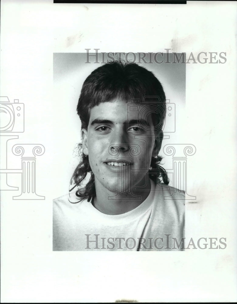 Press Photo Mayfield soccer player-Jeff Gurnoy - cvb61082 - Historic Images