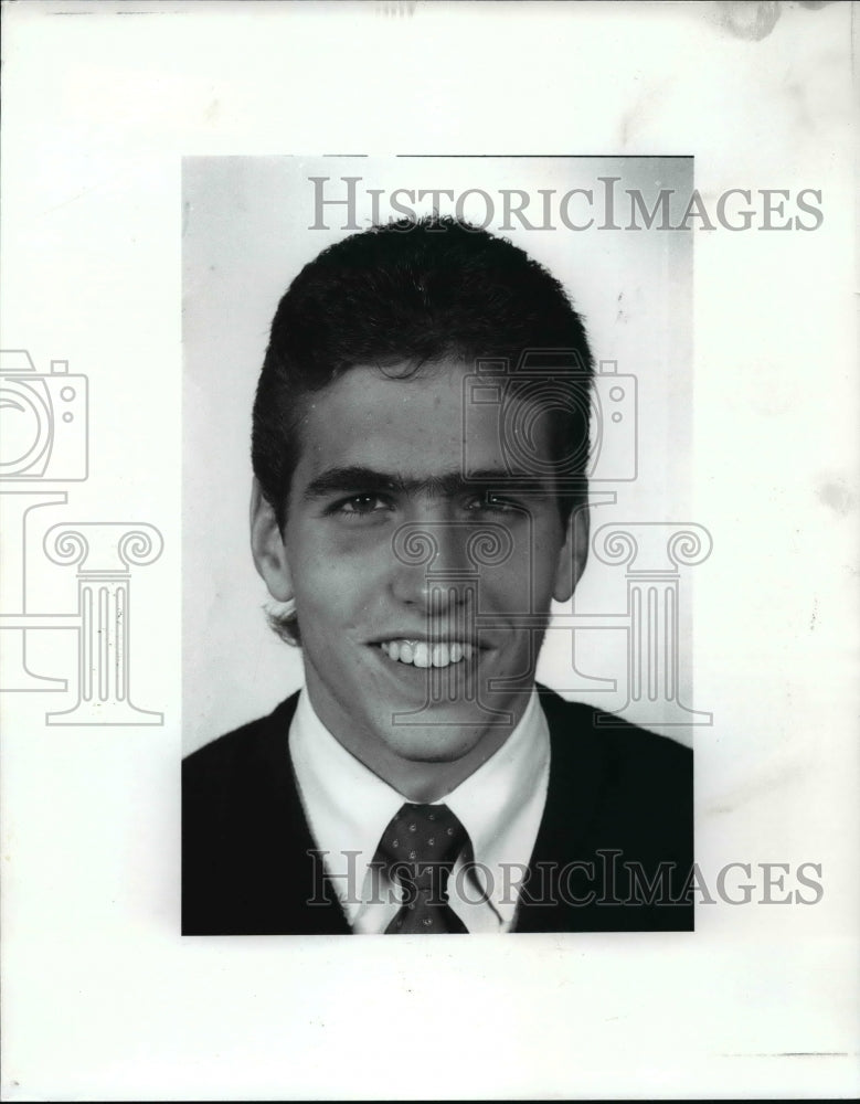 1989 Press Photo Mayfield soccer player-Matt Smith - cvb61088 - Historic Images