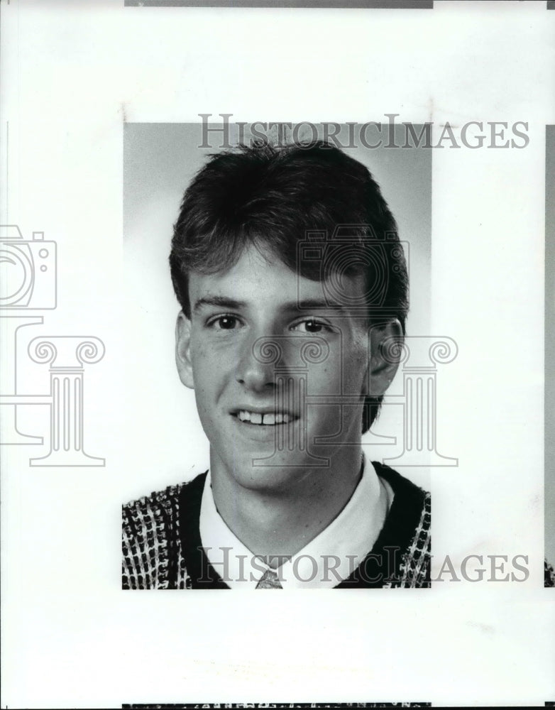 1989 Press Photo Soccer player-Brandon McGregor - cvb61105 - Historic Images
