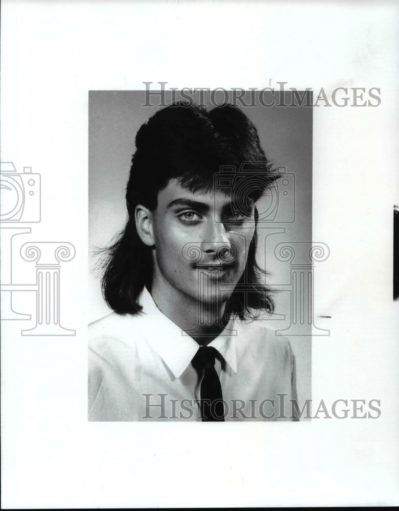 1988 Press Photo Miki Sunjevaric, player of the week - cvb61106 - Historic Images