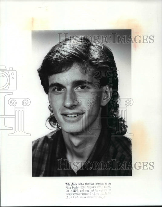 1988 Press Photo Tate Pierce-Chagrin Falls soccer payer - cvb61108 - Historic Images