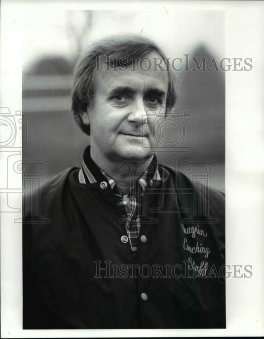 1986 Press Photo Chagrin Falls soccer coach-Mario Gerhardt - cvb61114 - Historic Images