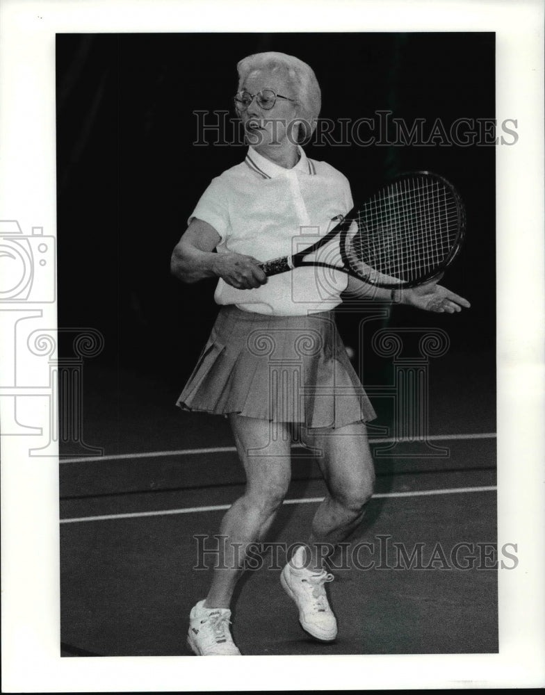 1991 Press Photo Madalyn Fry, Oakwood Sports Centre, Strongsville - cvb61127 - Historic Images