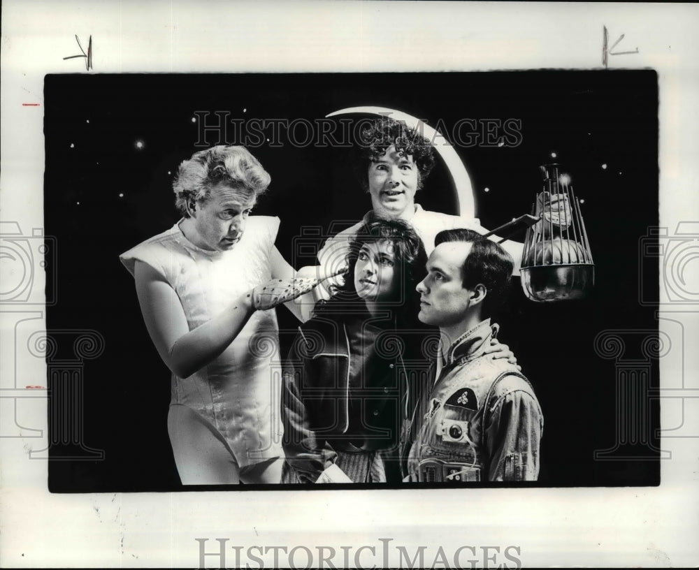 1984 Press Photo Actors in Midsummers Nights Dream at GLSF - cvb61506 - Historic Images