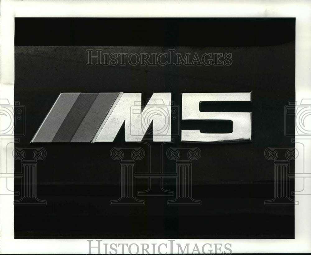 1987 Press Photo BMW Logo - cvb61916 - Historic Images