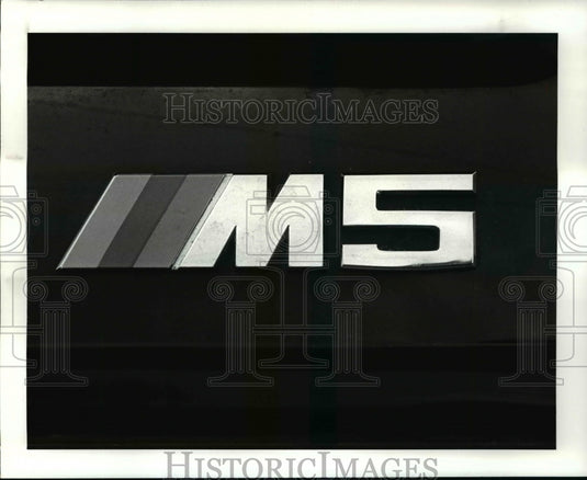 1987 Press Photo BMW Logo - cvb61916 - Historic Images