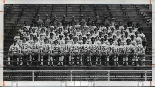 1978 Press Photo Canton McKinley Bulldogs -team photo - cvb62087 - Historic Images