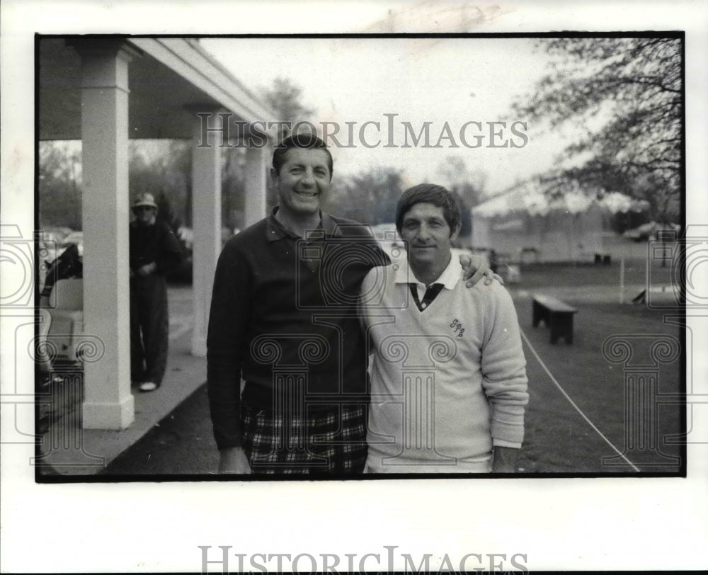 Press Photo Frank Harned &amp; George Bellino - cvb62101 - Historic Images