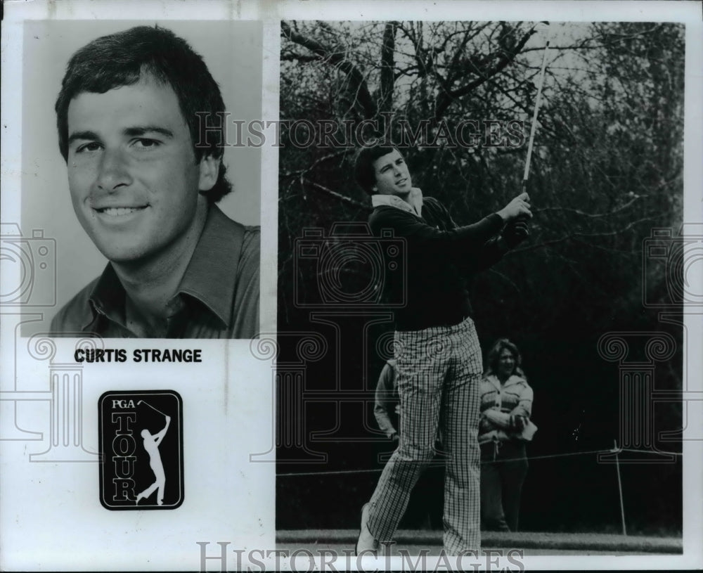Press Photo Professional Golf Association-Curtis Strange - cvb62132 - Historic Images