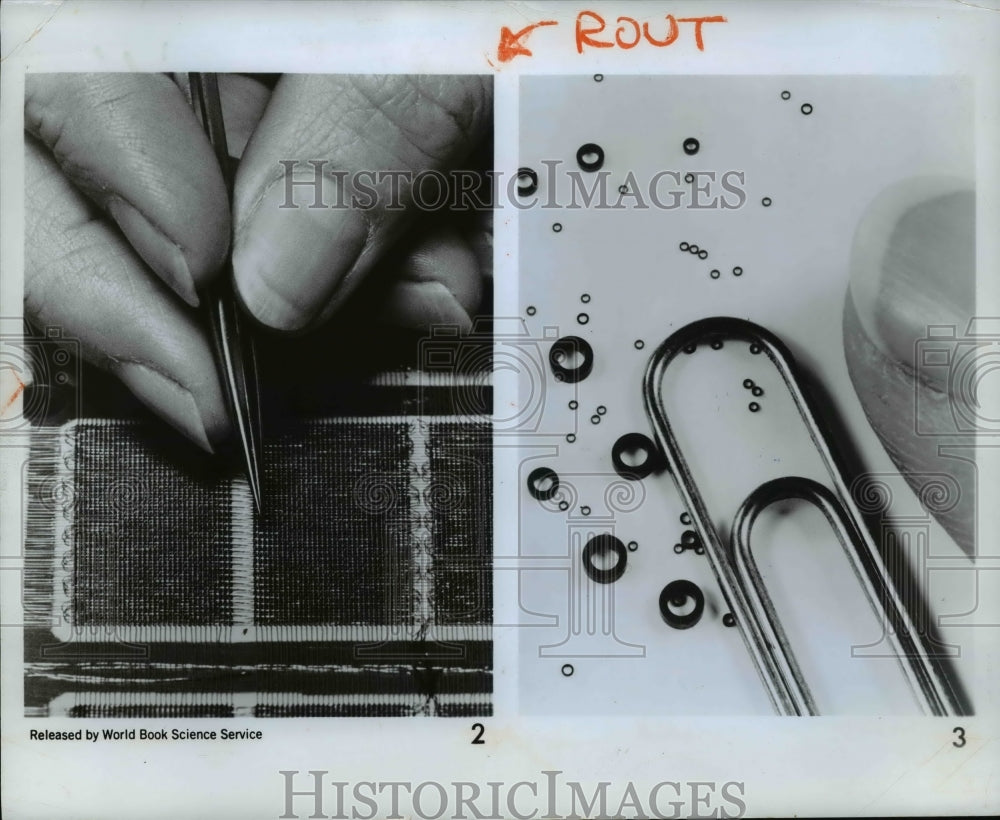 1969 Press Photo Lilliputian World of Computers - cvb62157 - Historic Images