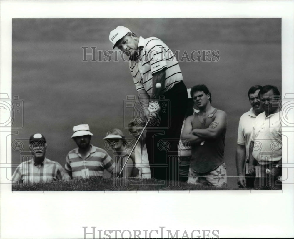 1989 Press Photo Dick Rhyan-golfer - cvb62184- Historic Images