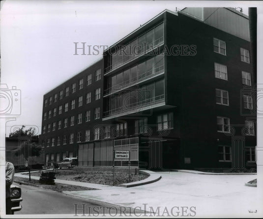 1960 Emergency entrance-Lutheran Hospital-Historic Images