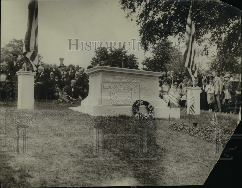 1923, Monument of Sakmon Portland Chase-Memorial Day - cvb62224 - Historic Images
