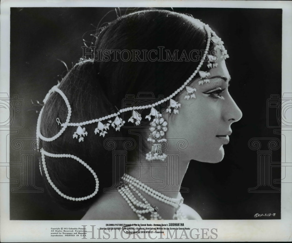 1973 Press Photo Simi Garewal in "Siddhartha." - cvb62380 - Historic Images