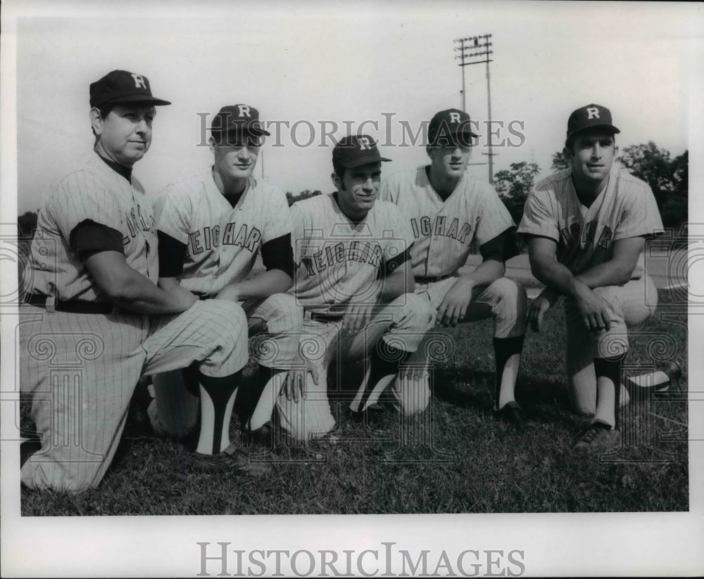 1970 Press Photo Joe Blazer, Dale Searles, Tim Sorge, Hed Jayjack,Lany Baughman - Historic Images