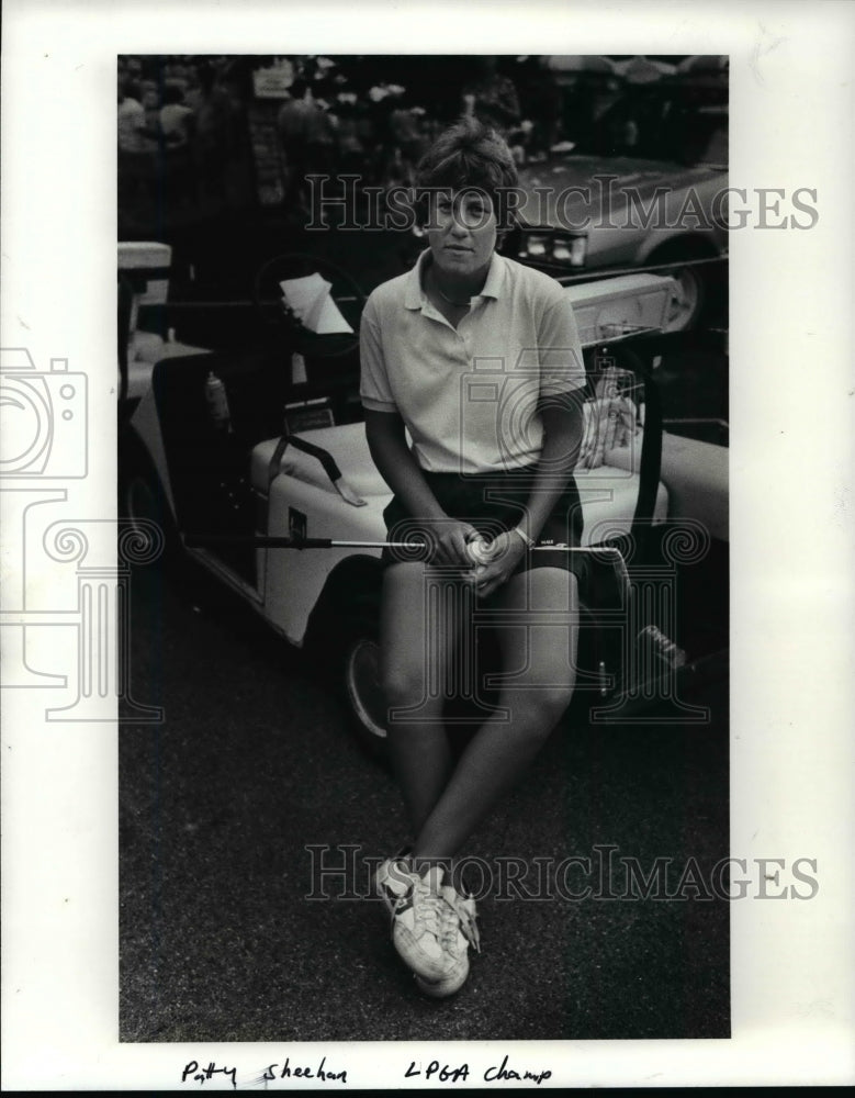 Press Photo Patty Sheehan, LPGA Champ - cvb62601 - Historic Images