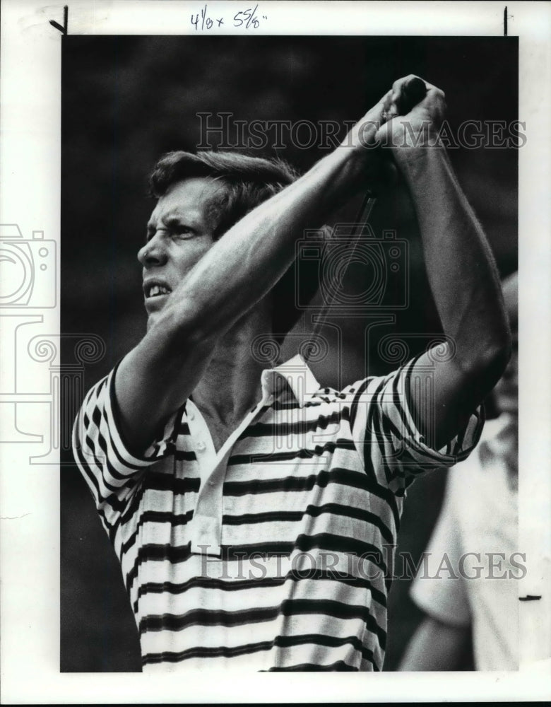 1982 Press Photo John Scheel-NEO amateur golf tourney - cvb62613 - Historic Images