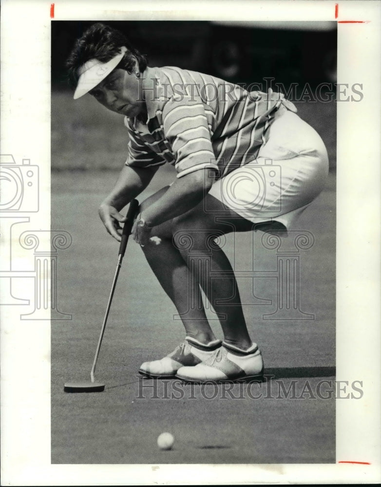 1990 Press Photo Diana Schwah-golfer - cvb62702- Historic Images