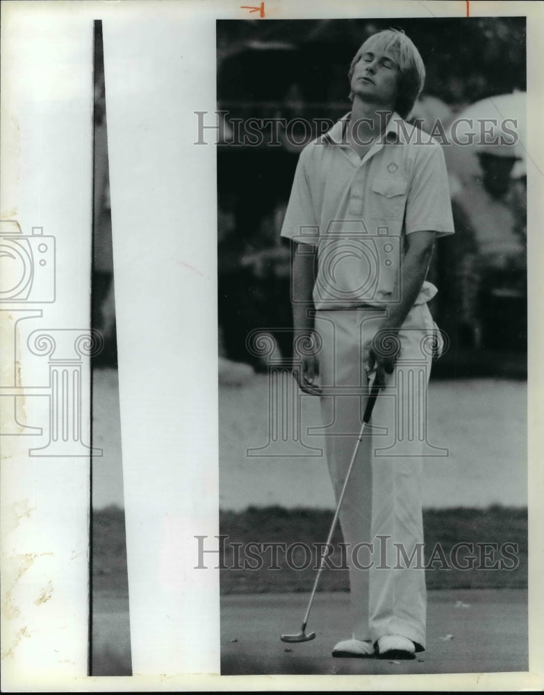 Press Photo John Cook on the 3rd hole - cvb62967 - Historic Images