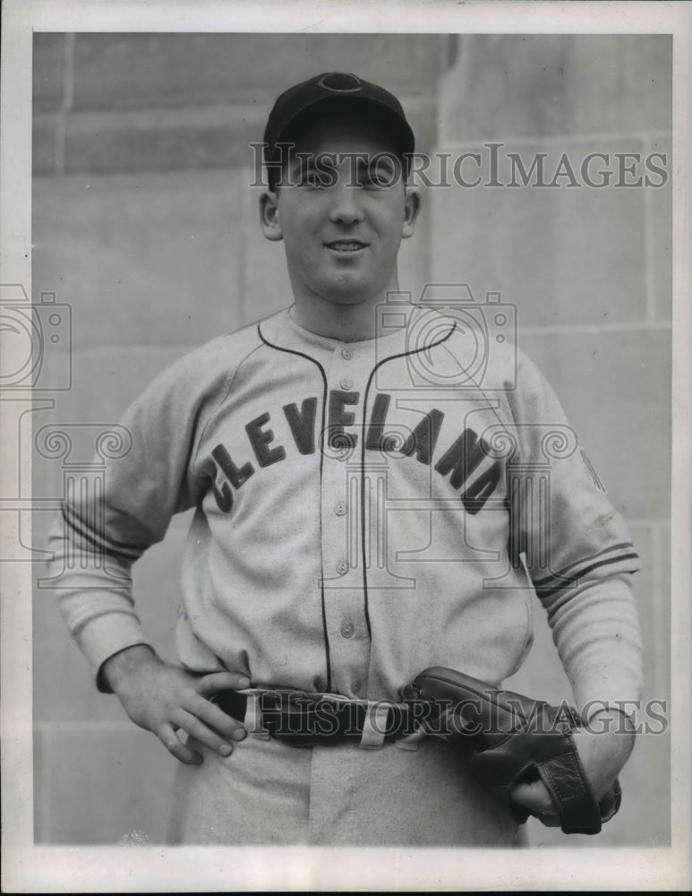 1944 Press Photo Ambrose Palica- Cleveland Indians 1944 - cvb63063 - Historic Images