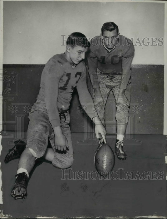 1948 Press Photo #13 Jim Gause #10 Dave Leonhard-Fairview - cvb63072