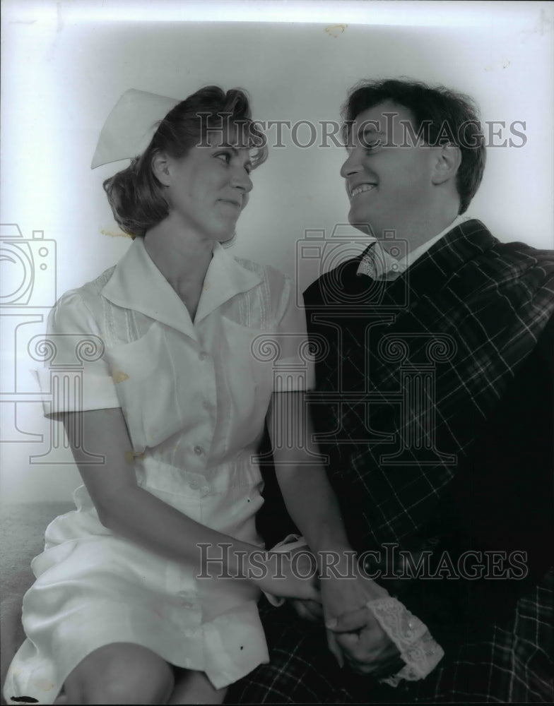 1996 Press Photo Berea Summer Theatre presents The Hasty Heart. - cvb63104 - Historic Images