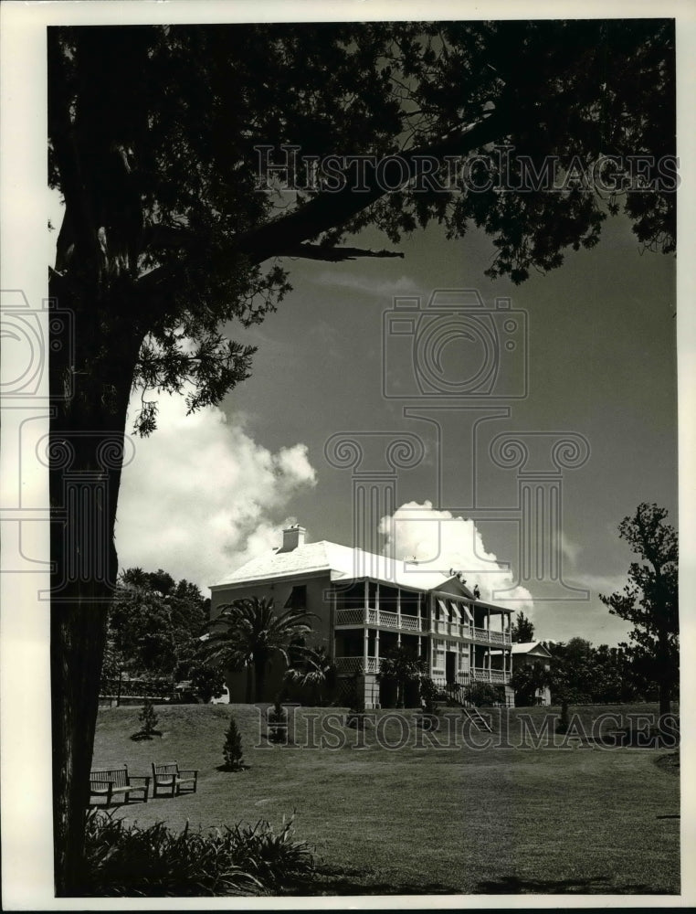 Press Photo Camden, Hamilton Bermuda - cvb63151 - Historic Images