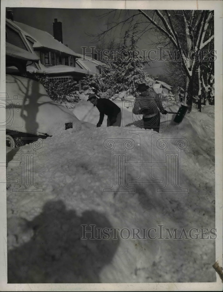 1951 Press Photo Ronald Spetrine, 1411 Vandamere Rd. Cleveland Heights - Historic Images