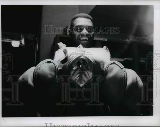 1966 Press Photo Football-Ernie Green - cvb63210 - Historic Images