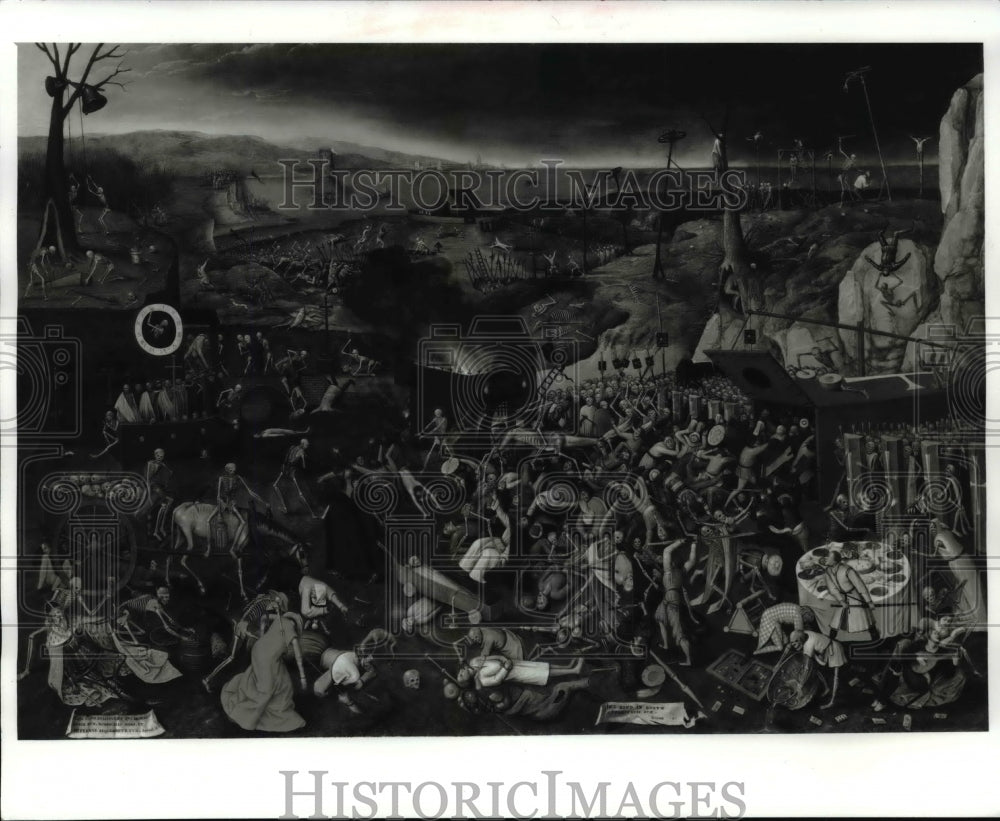 1993 Press Photo Peter Brueghel-Triumph of Death painting - cvb63281 - Historic Images