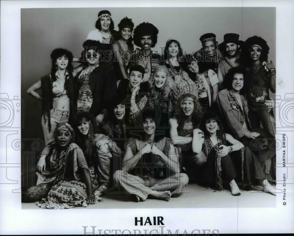 1991 Press Photo Hair, Play - cvb63358- Historic Images