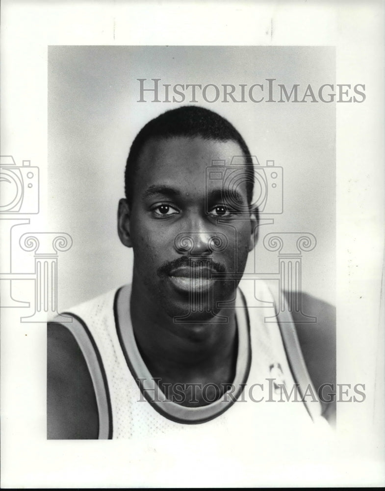 1986 Press Photo Mark West, Cavs - 86 - Historic Images